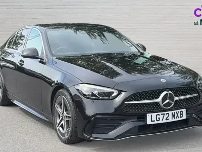 Used Mercedes C220 AMG line 200 HP (147 kW) 2022 Black