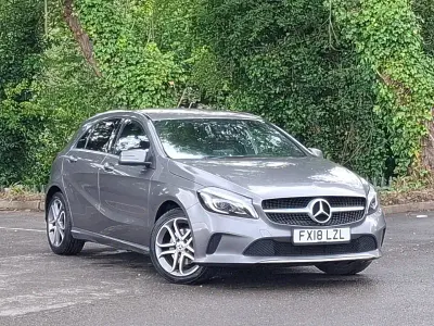 Used Mercedes A200 Sport Edition 136 HP (100 kW) 2018 Grey Hatchback