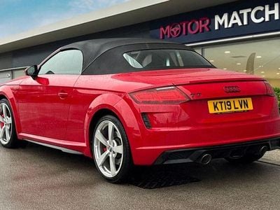Used Audi TT Roadster S-Line 245 HP (180 kW) 2019 Red Cabriolet