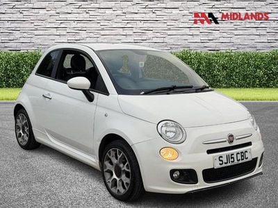 Used Fiat 500 S 69 HP (50 kW) 2015 White Hatchback