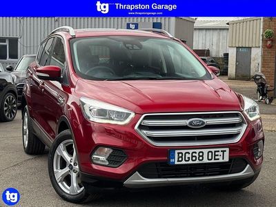 Used Ford Kuga Titanium X 150 HP (110 kW) 2018 Red SUV