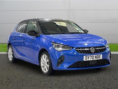 Used Vauxhall Corsa Elite 101 HP (74 kW) 2020 Blue Hatchback
