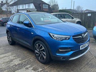 Used Vauxhall Grandland X Elite 130 HP (95 kW) 2018 Blue SUV