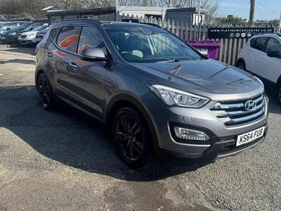 Used Hyundai Santa Fe Premium SE 197 HP (144 kW) 2014 Silver SUV