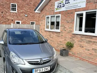 Used Vauxhall Corsa 101 HP (74 kW) 2013 Silver Hatchback