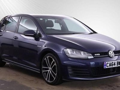 Used VW Golf VII GTD 2014 Blue Hatchback
