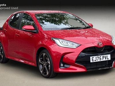 Used Toyota Yaris Hybrid 2025 Red Hatchback