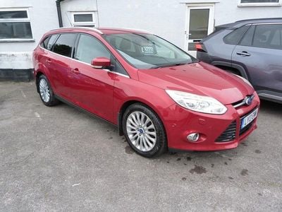 Used Ford Focus Titanium X 2013 Red Estate