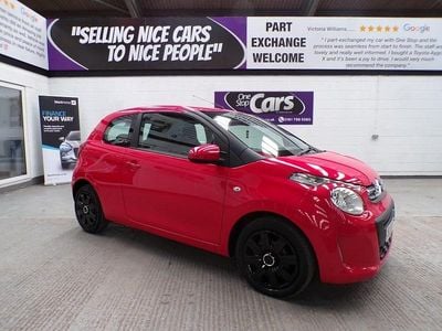 Used Citroën C1 Feel 68 HP (50 kW) 2015 Red Hatchback