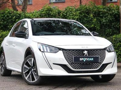 used Peugeot e-208 50KWH GT PREMIUM AUTO 5DR ELECTRIC FROM 2021 FROM LICHFIELD (WS14 9BL) | SPOTICAR