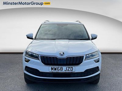 Used Skoda Karoq SE L 116 HP (85 kW) 2018 White SUV