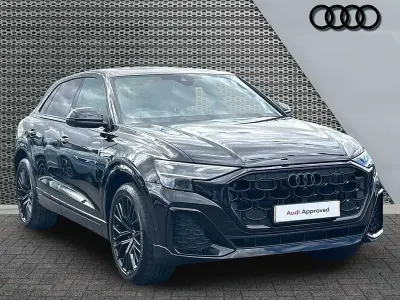 New Audi Q8 Black Edition 2026 Mythos black metallic SUV