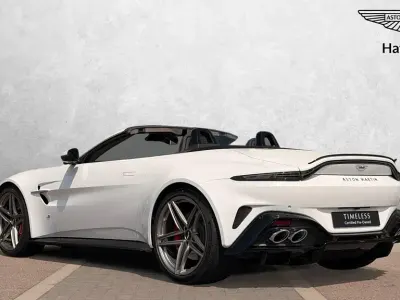 New Aston Martin V8 Vantage 680 HP (500 kW) 2026 White Cabriolet