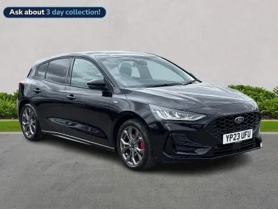 Used Ford Focus ST-Line 125 HP (91 kW) 2023 Black Hatchback