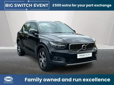 Używany Volvo XC40 Inscription 163 KM (119 kW) 2021 Czarny SUV