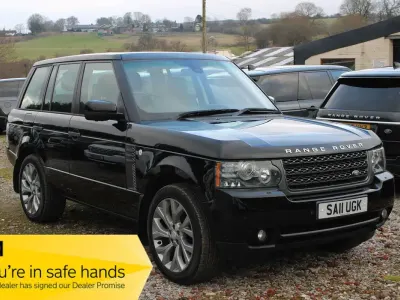 Used Land Rover Range Rover Vogue 313 HP (230 kW) 2011 Black SUV
