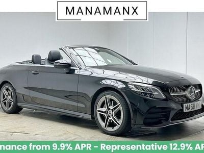 Black Used 2018 Mercedes C200 AMG line Cabriolet | £16,890 (Good price)