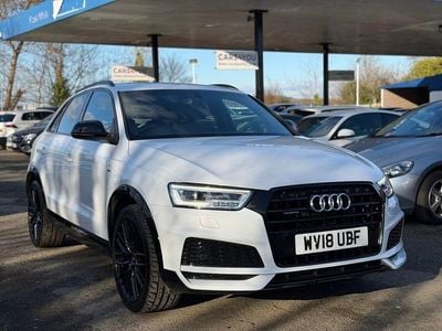 Used Audi Q3 Black Edition 150 HP (110 kW) 2018 White SUV