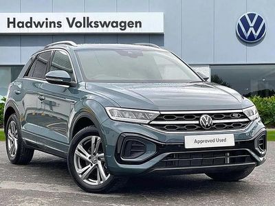 Blue Used 2025 VW T-Roc R-line SUV | £26,495 (Fair price)