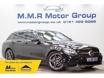 Used Mercedes C220 AMG line 2019 Black Estate