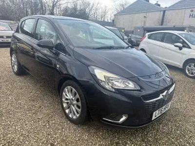 Used Vauxhall Corsa 90 HP (66 kW) 2016 Black Hatchback