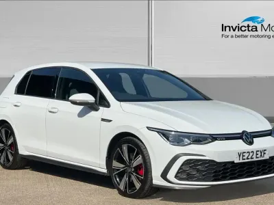 Used VW Golf VIII GTD 200 HP (147 kW) 2022 White Hatchback