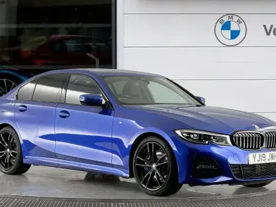 Used BMW 320 M Sport 184 HP (135 kW) 2019 Blue Sedan