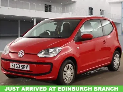 Used VW up! move up! 60 HP (44 kW) 2014 Red Hatchback