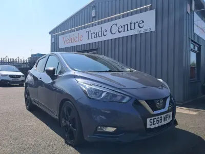 Used Nissan Micra S 117 HP (86 kW) 2019 Grey Hatchback