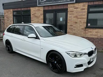Usado BMW 320 M Sport 2015 Blanco Familiar