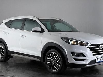 White Used 2019 Hyundai Tucson Premium SUV | £15,350 (Fair price)