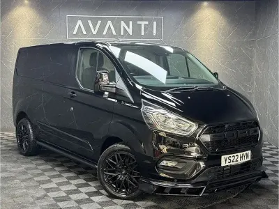Used Ford Transit Custom Limited 130 HP (95 kW) 2022 Black Van