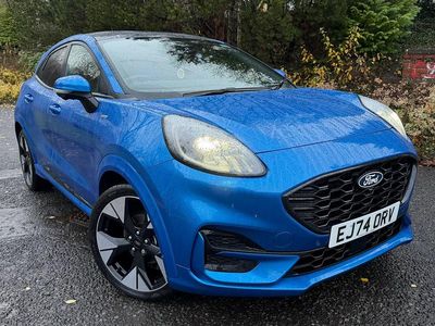 Blue Used 2024 Ford Puma ST-Line X Hatchback | £23,795