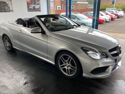 Used Mercedes E250 AMG 2014 Silver Cabriolet