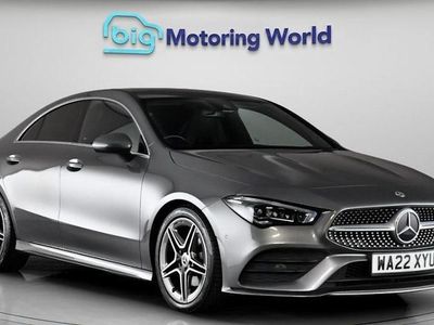 Begagnad Mercedes CLA180 AMG line 136 HK (100 kW) 2022 Grå Sedan