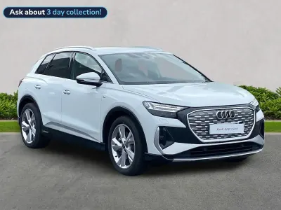 Used Audi Q4 e-tron S-Line 210 kW (286 HP) 2025 White SUV