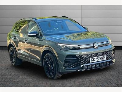 Green Used 2025 VW Tiguan R-line SUV | £39,450