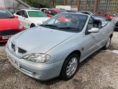 Used Renault Mégane Cabriolet Dynamique 2003 Silver Cabriolet