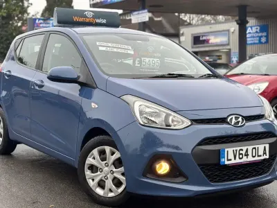 Gebraucht Hyundai i10 SE 67 PS (49 kW) 2014 Blau Kleinwagen