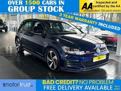 Used VW Golf VII GTI 245 HP (180 kW) 2019 Blue Hatchback