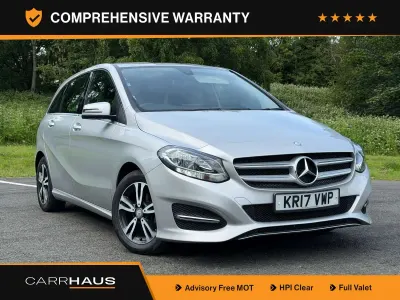Used Mercedes B180 SE 109 HP (80 kW) 2017 Silver Hatchback