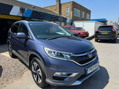 Used Honda CR-V EX 160 HP (117 kW) 2015 Blue SUV