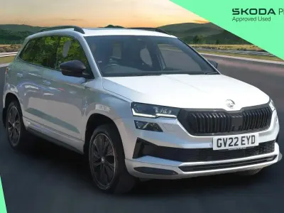 Begagnad Skoda Karoq SportLine 150 HK (110 kW) 2022 Silver SUV