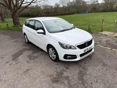 Used Peugeot 308 SW Active Premium 130 HP (95 kW) 2020 White Estate
