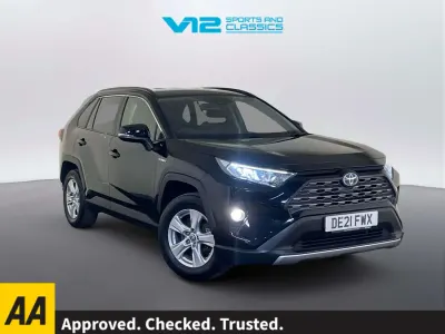 Usado Toyota RAV4 218 HP (160 kW) 2021 Preto SUV