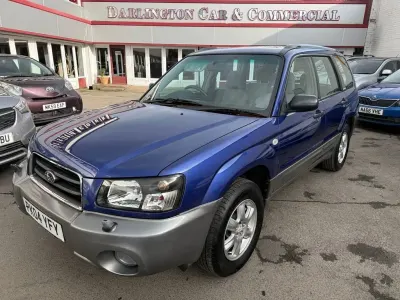 Used Subaru Forester 123 HP (90 kW) 2004 Blue SUV