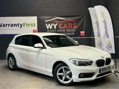 Usado BMW 116 Efficient Dynamics 2016 Blanco Utilitario
