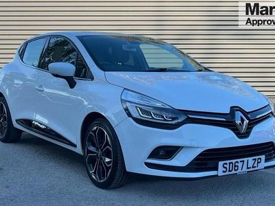 White Used 2017 Renault Clio IV Dynamique Hatchback | £9,144 (Fair price)