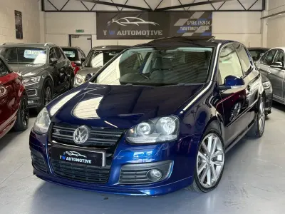 Used VW Golf VI GT 2009 Blue Hatchback