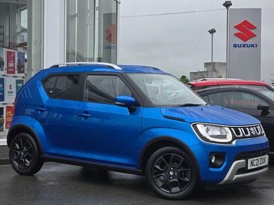 Used Suzuki Ignis SZ5 83 HP (61 kW) 2021 Blue Hatchback